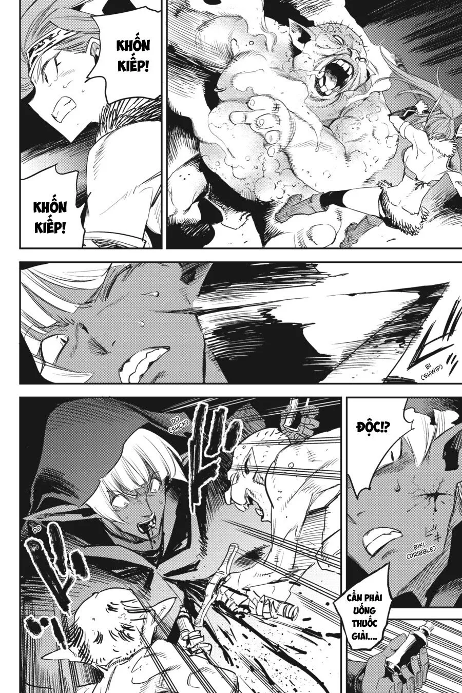 HentaiVN.net - Ảnh 10 - Goblin Slayer [Thợ Săn Goblin; ゴブリンスレイヤー; Tôi Chỉ Muốn Tiêu Diệt Goblin] - Chap 59