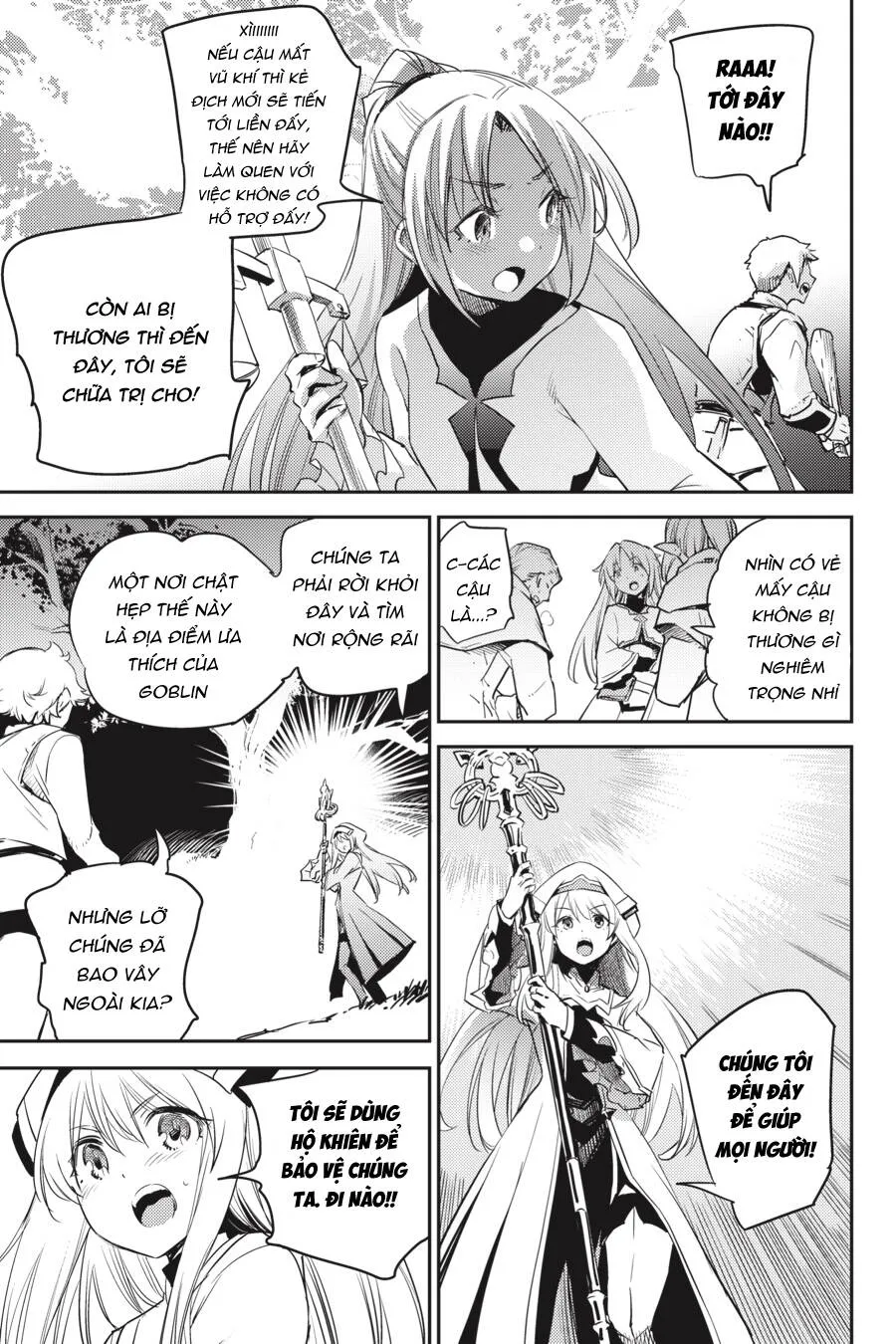 HentaiVN.net - Ảnh 19 - Goblin Slayer [Thợ Săn Goblin; ゴブリンスレイヤー; Tôi Chỉ Muốn Tiêu Diệt Goblin] - Chap 73