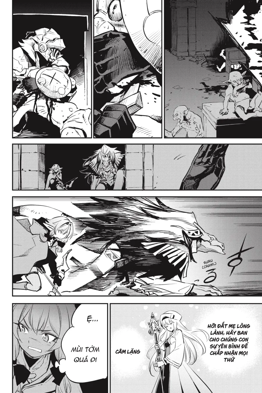 HentaiVN.net - Ảnh 24 - Goblin Slayer [Thợ Săn Goblin; ゴブリンスレイヤー; Tôi Chỉ Muốn Tiêu Diệt Goblin] - Chap 76