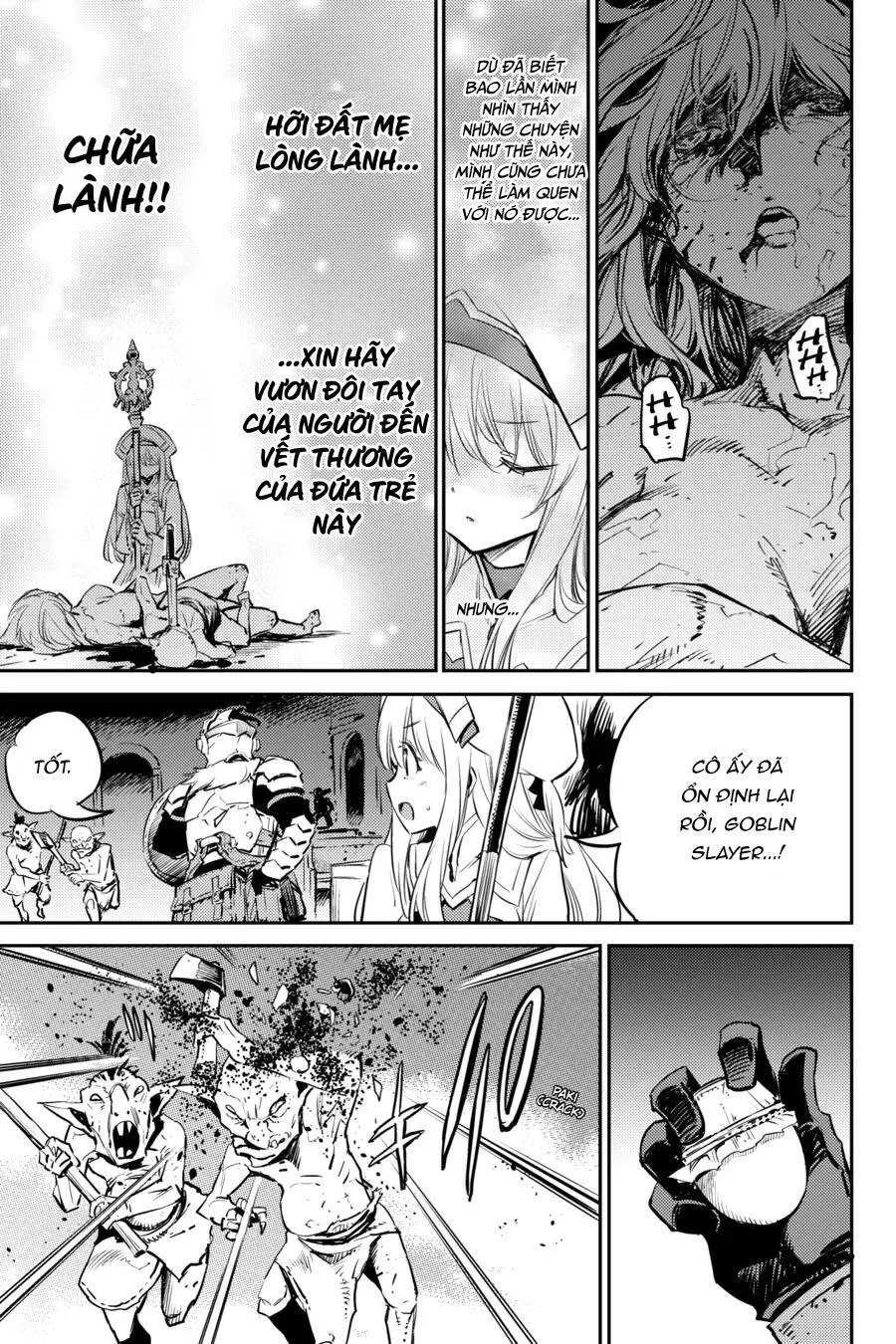 HentaiVN.net - Ảnh 4 - Goblin Slayer [Thợ Săn Goblin; ゴブリンスレイヤー; Tôi Chỉ Muốn Tiêu Diệt Goblin] - Chap 77