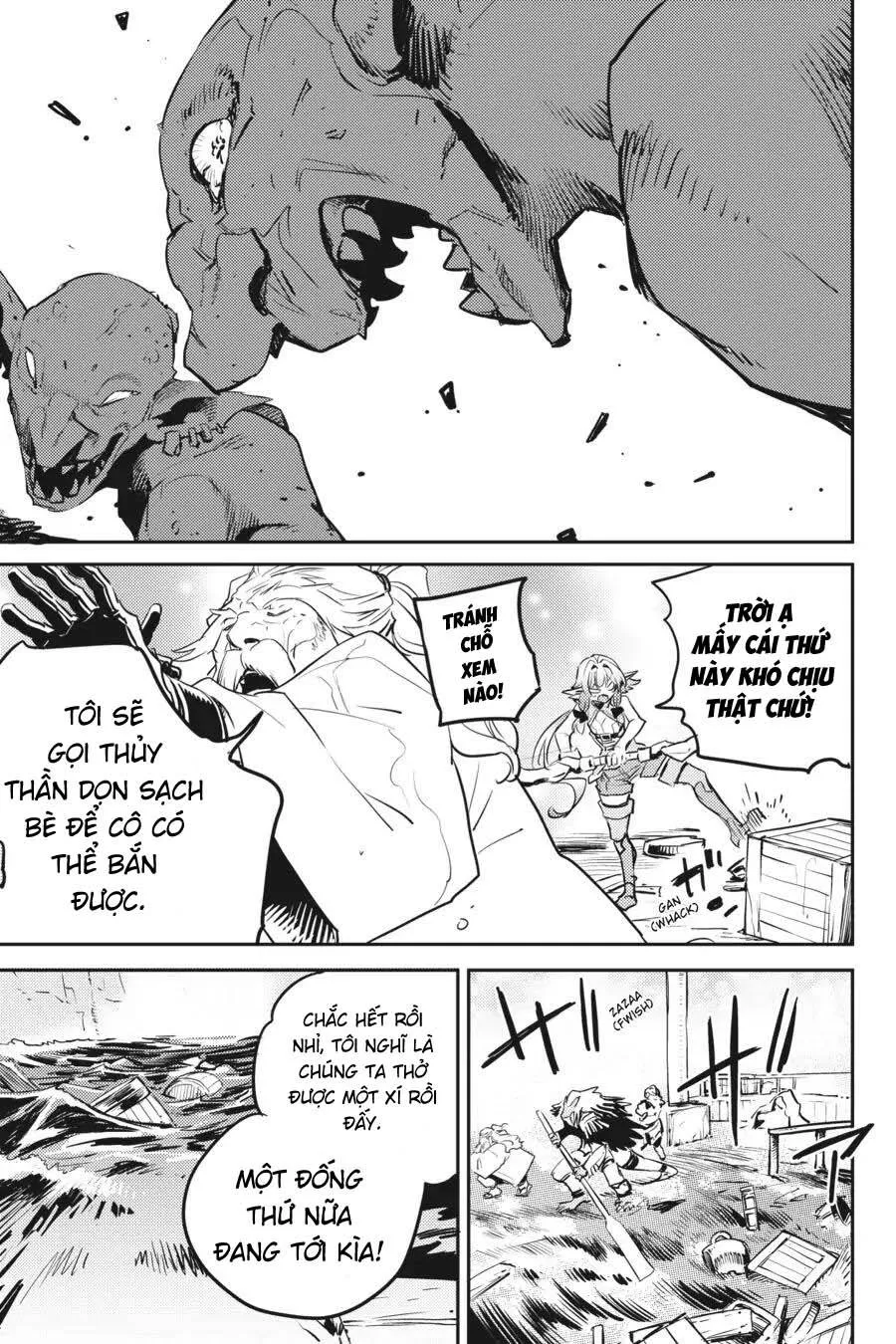 HentaiVN.net - Ảnh 25 - Goblin Slayer [Thợ Săn Goblin; ゴブリンスレイヤー; Tôi Chỉ Muốn Tiêu Diệt Goblin] - Chap 79