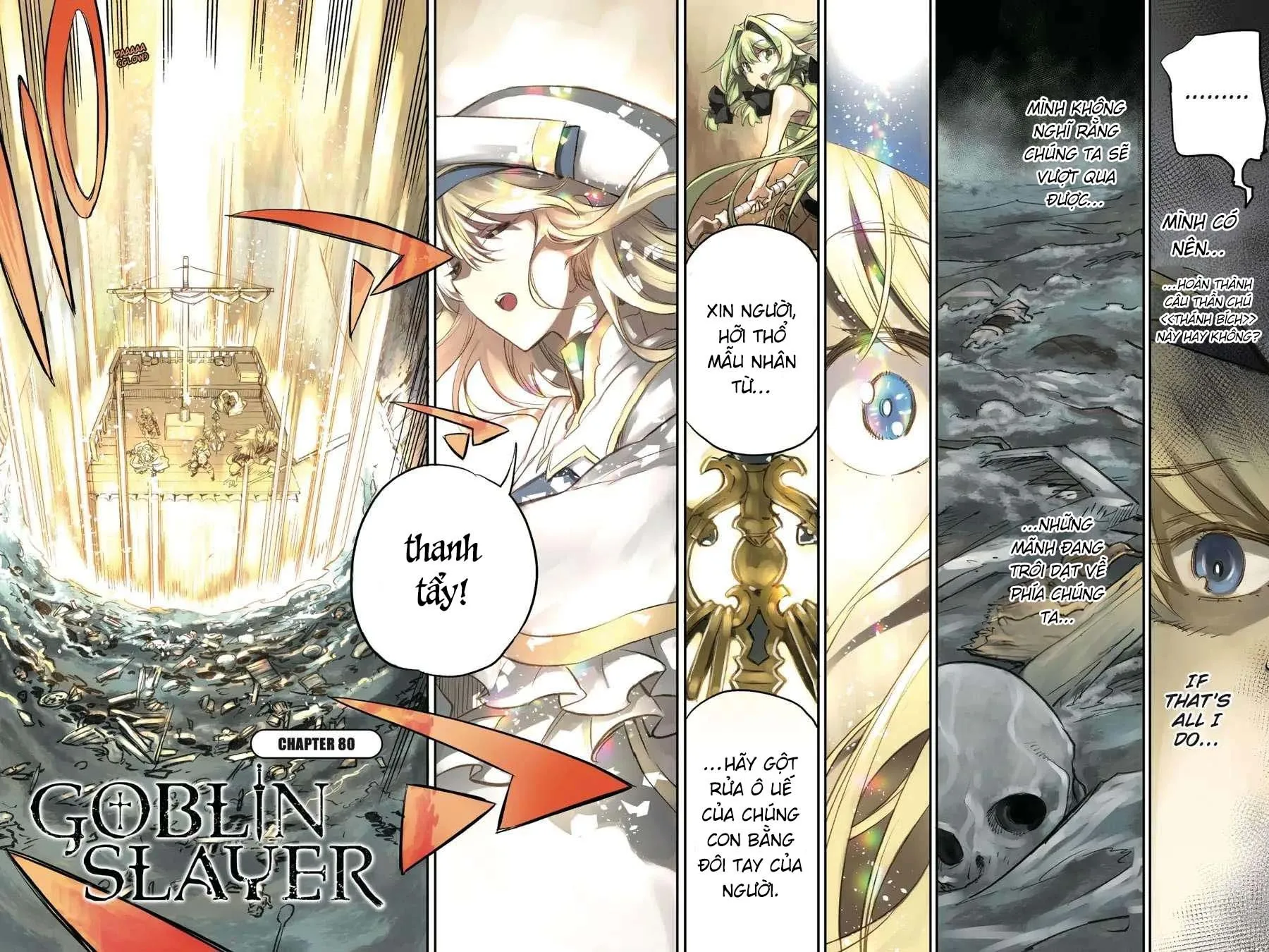 HentaiVN.net - Ảnh 5 - Goblin Slayer [Thợ Săn Goblin; ゴブリンスレイヤー; Tôi Chỉ Muốn Tiêu Diệt Goblin] - Chap 80