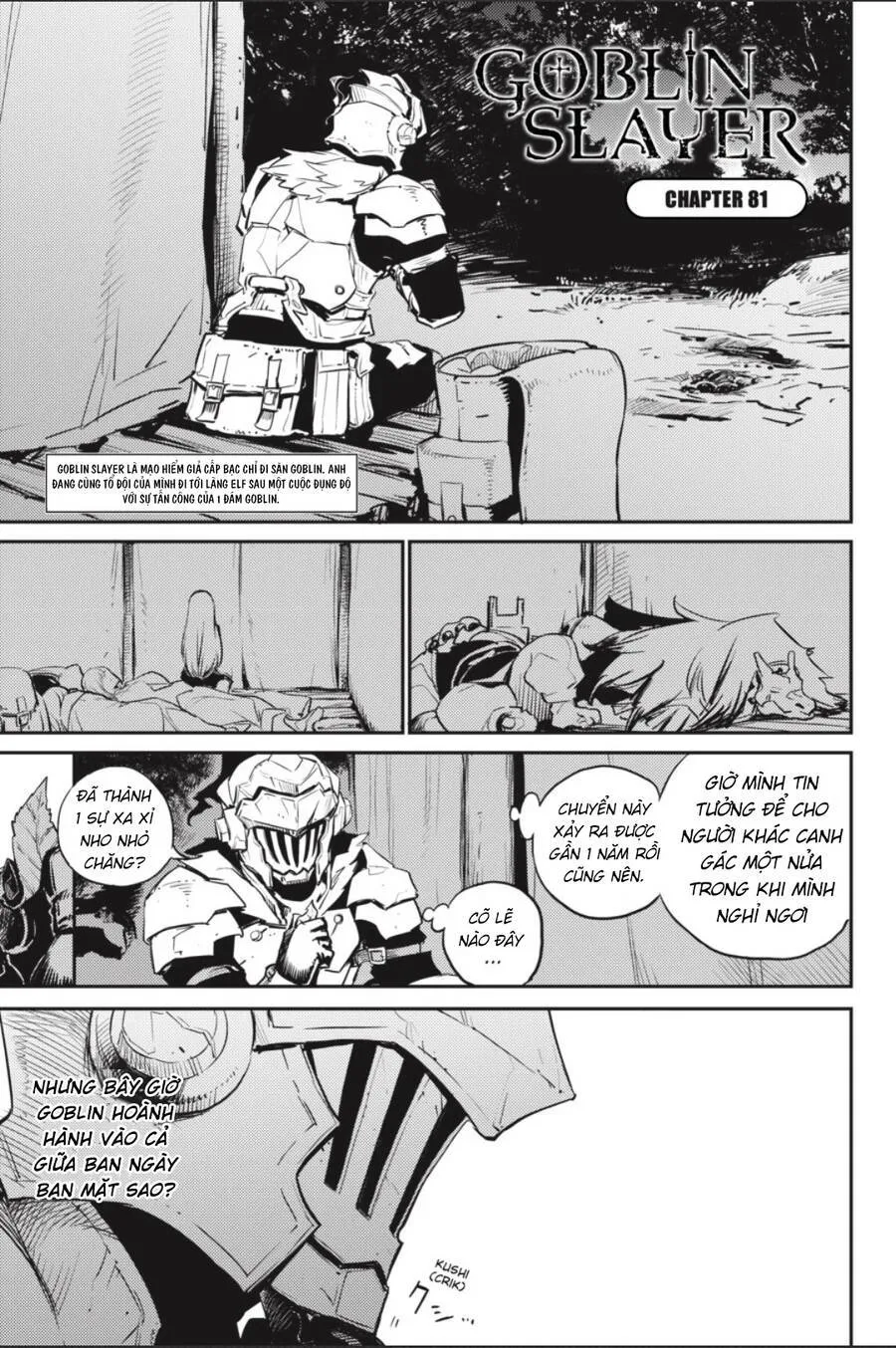 HentaiVN.net - Ảnh 3 - Goblin Slayer [Thợ Săn Goblin; ゴブリンスレイヤー; Tôi Chỉ Muốn Tiêu Diệt Goblin] - Chap 81