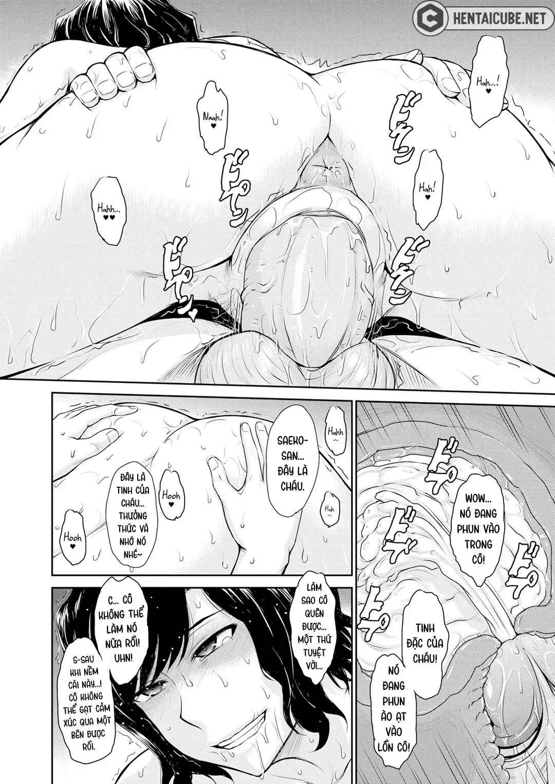 HentaiVN.net - Ảnh 22 - Single Mother Kakihara Saeko no Koiwazurai [A Single Mother's Love Sickness + A Single Mother's Love Story] - Chap 1