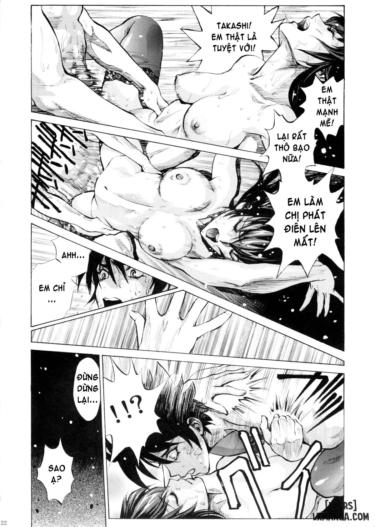HentaiVN.net - Ảnh 21 - Single Mother Kakihara Saeko no Koiwazurai [A Single Mother's Love Sickness + A Single Mother's Love Story] - Oneshot