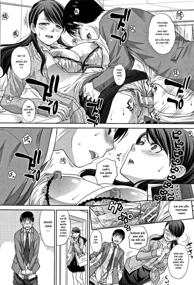 HentaiVN.net - Ảnh 4 - Chuyện Tình Của Tôi Và Dì! [Boku no Daisuki na Oba-san, 僕の大好きなおばさん] - Chap 2 - Người Chị Năm Ấy