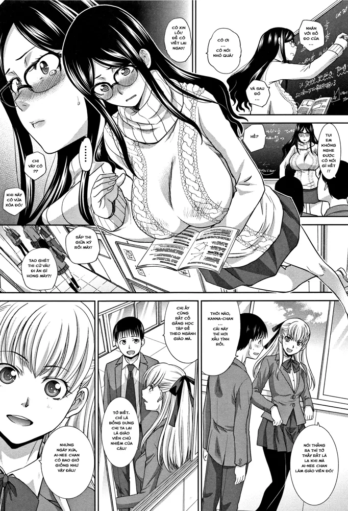 HentaiVN.net - Ảnh 6 - Chuyện Tình Của Tôi Và Dì! [Boku no Daisuki na Oba-san, 僕の大好きなおばさん] - Chap 2 - Người Chị Năm Ấy