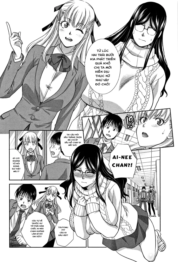 HentaiVN.net - Ảnh 7 - Chuyện Tình Của Tôi Và Dì! [Boku no Daisuki na Oba-san, 僕の大好きなおばさん] - Chap 2 - Người Chị Năm Ấy