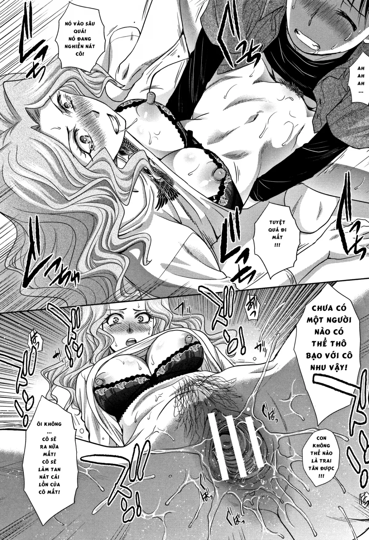 HentaiVN.net - Ảnh 22 - Chuyện Tình Của Tôi Và Dì! [Boku no Daisuki na Oba-san, 僕の大好きなおばさん] - Chap 3 - Đêm Hôm Lạ Lùng
