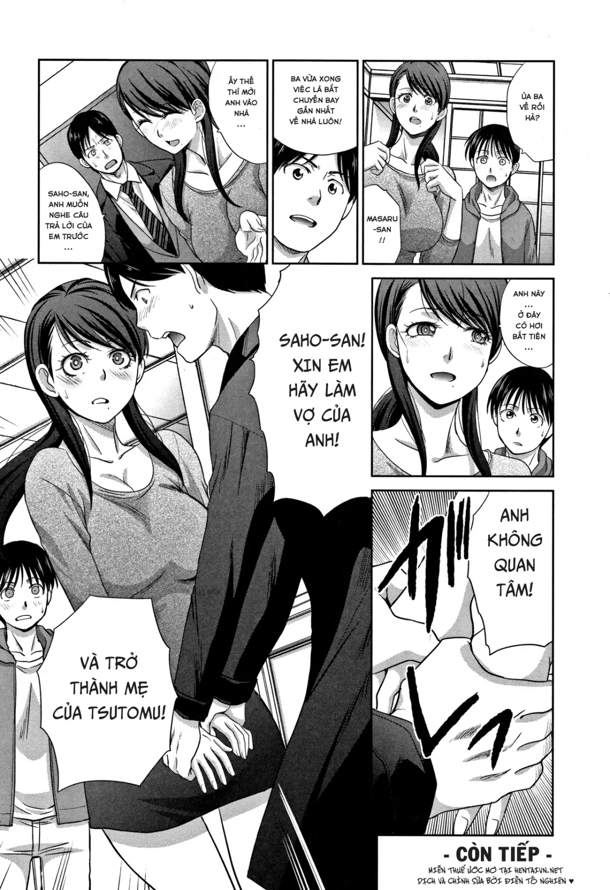 HentaiVN.net - Ảnh 25 - Chuyện Tình Của Tôi Và Dì! [Boku no Daisuki na Oba-san, 僕の大好きなおばさん] - Chap 4 - Bước Ngoặt Không Ai Ngờ!?