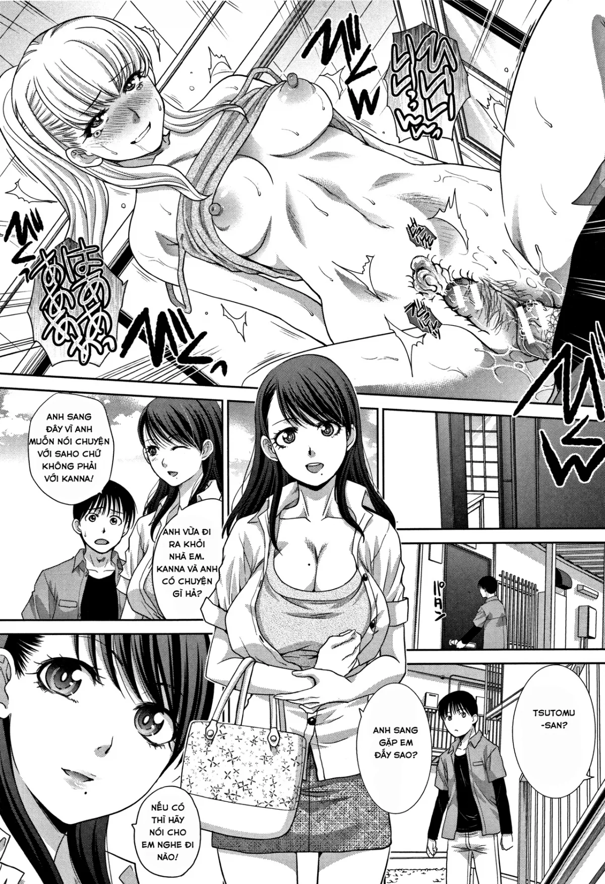 HentaiVN.net - Ảnh 10 - Chuyện Tình Của Tôi Và Dì! [Boku no Daisuki na Oba-san, 僕の大好きなおばさん] - Chap 5 - Nỗi Ghen Tức Khôn Xiết!