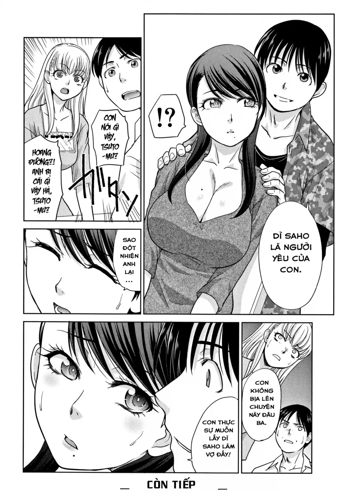 HentaiVN.net - Ảnh 12 - Chuyện Tình Của Tôi Và Dì! [Boku no Daisuki na Oba-san, 僕の大好きなおばさん] - Chap 6.2 - Sự Thật