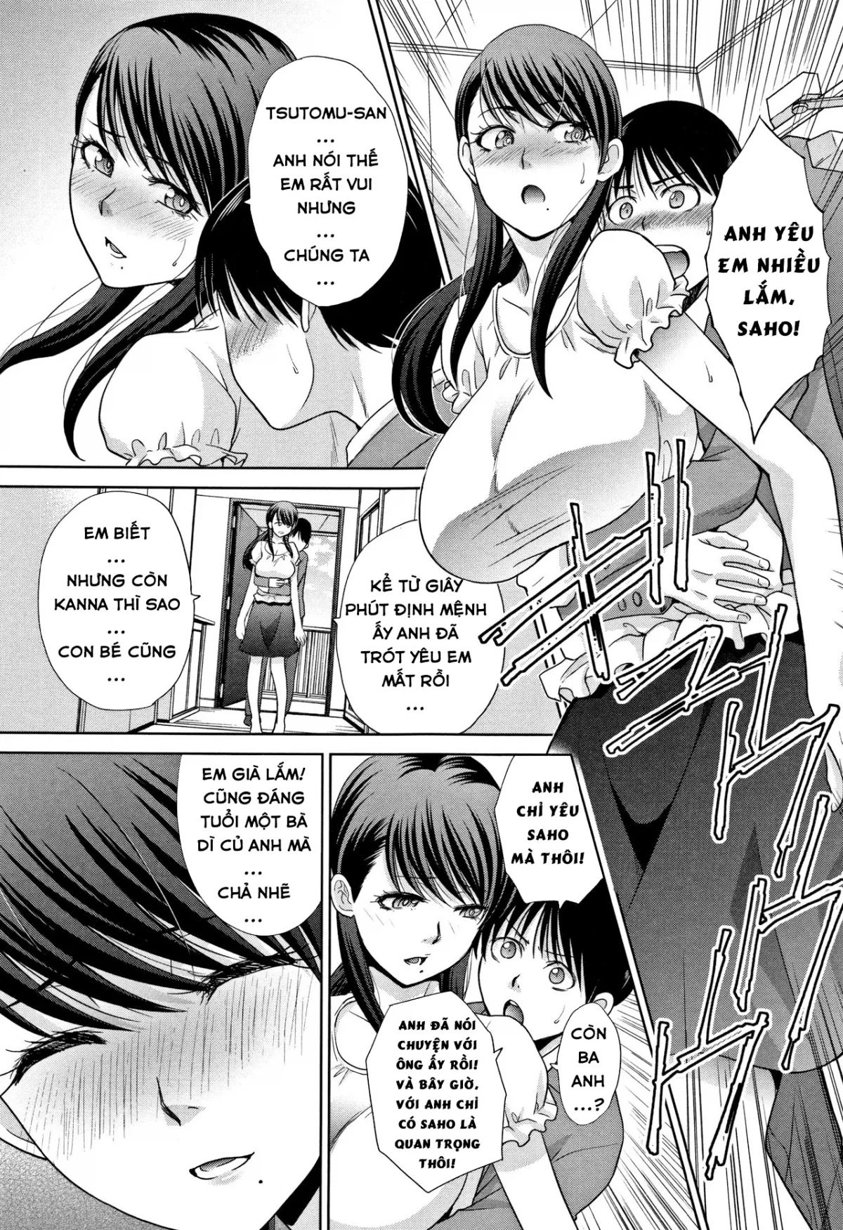 HentaiVN.net - Ảnh 10 - Chuyện Tình Của Tôi Và Dì! [Boku no Daisuki na Oba-san, 僕の大好きなおばさん] - Chap 7.1 - Ngã Đường Định Mệnh