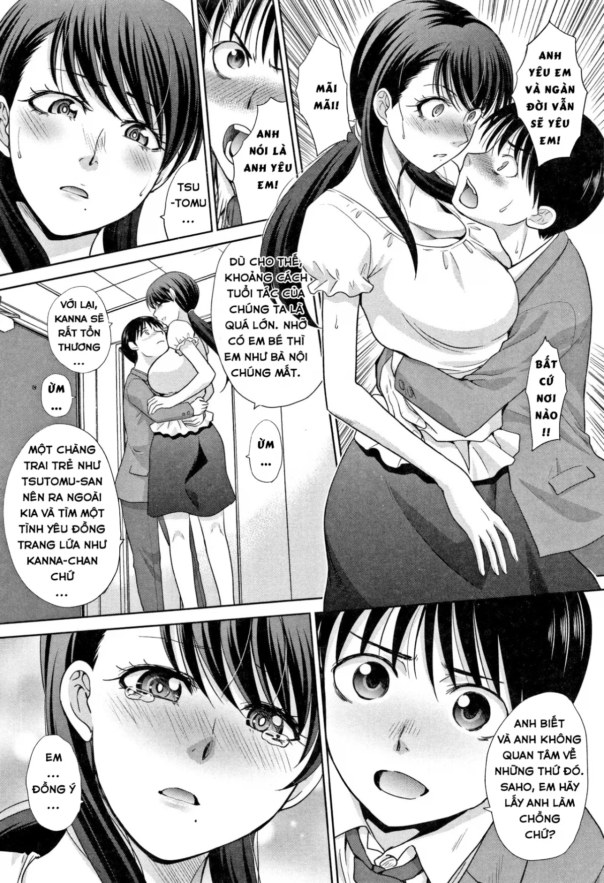 HentaiVN.net - Ảnh 11 - Chuyện Tình Của Tôi Và Dì! [Boku no Daisuki na Oba-san, 僕の大好きなおばさん] - Chap 7.1 - Ngã Đường Định Mệnh
