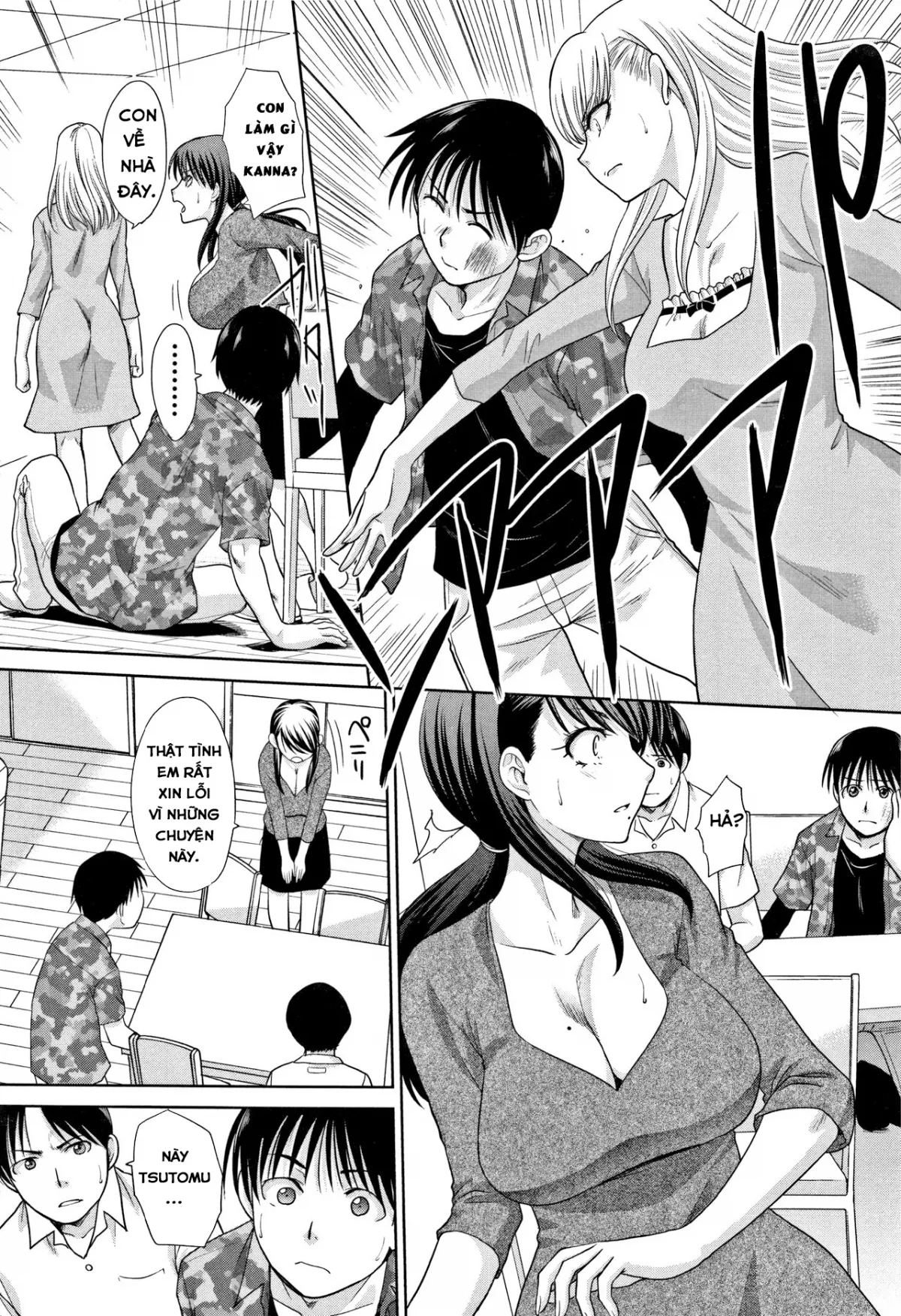 HentaiVN.net - Ảnh 3 - Chuyện Tình Của Tôi Và Dì! [Boku no Daisuki na Oba-san, 僕の大好きなおばさん] - Chap 7.1 - Ngã Đường Định Mệnh