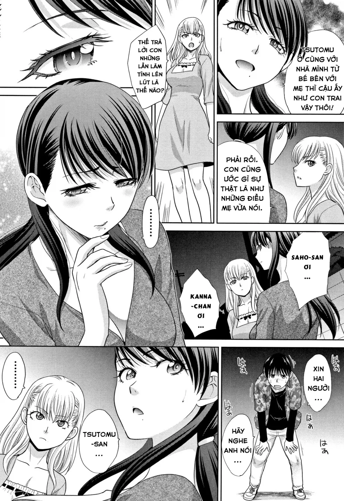 HentaiVN.net - Ảnh 5 - Chuyện Tình Của Tôi Và Dì! [Boku no Daisuki na Oba-san, 僕の大好きなおばさん] - Chap 7.1 - Ngã Đường Định Mệnh