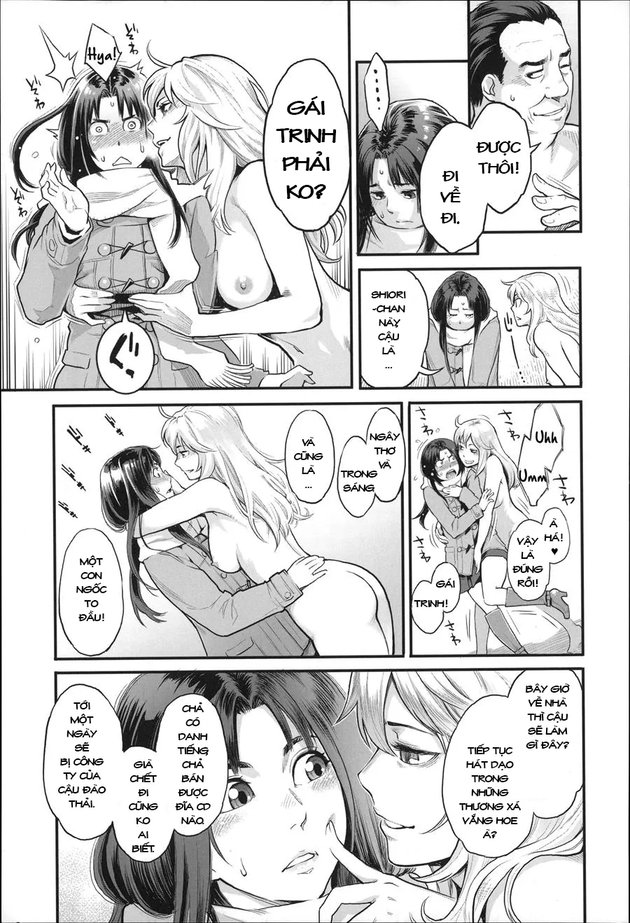 HentaiVN.net - Ảnh 8 - Những Chuyện Không Thường Tình [Zecchou Yokkyuu] - Chap 2 - Thần Tượng Về Đâu