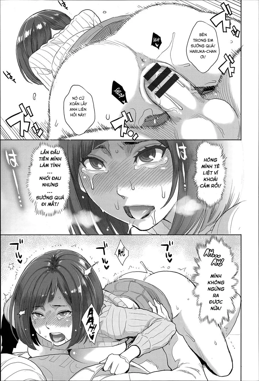 HentaiVN.net - Ảnh 16 - Những Chuyện Không Thường Tình [Zecchou Yokkyuu] - Chap 4 - Quà Sinh Nhật Tuyệt Nhất