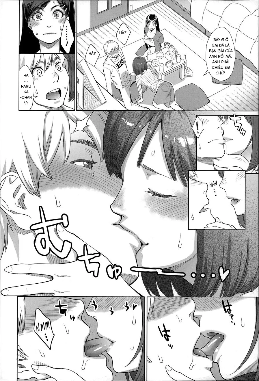 HentaiVN.net - Ảnh 7 - Những Chuyện Không Thường Tình [Zecchou Yokkyuu] - Chap 4 - Quà Sinh Nhật Tuyệt Nhất