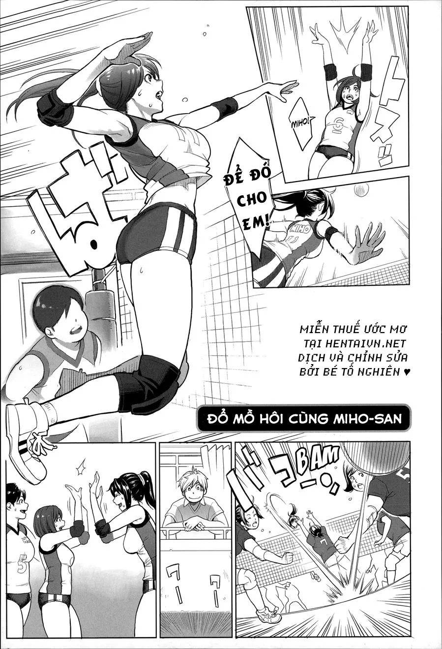 HentaiVN.net - Ảnh 3 - Những Chuyện Không Thường Tình [Zecchou Yokkyuu] - Chap 5 - Cùng Đổ Mồ Hôi Nào