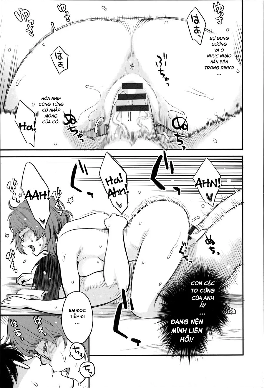 HentaiVN.net - Ảnh 15 - Những Chuyện Không Thường Tình [Zecchou Yokkyuu] - Chap 7 - Mặt Trăng Thật Sáng