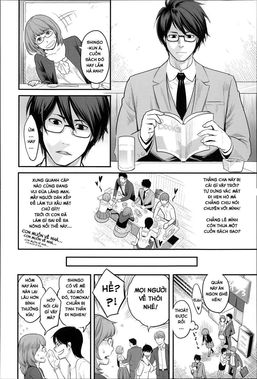 HentaiVN.net - Ảnh 4 - Những Chuyện Không Thường Tình [Zecchou Yokkyuu] - Chap 7 - Mặt Trăng Thật Sáng