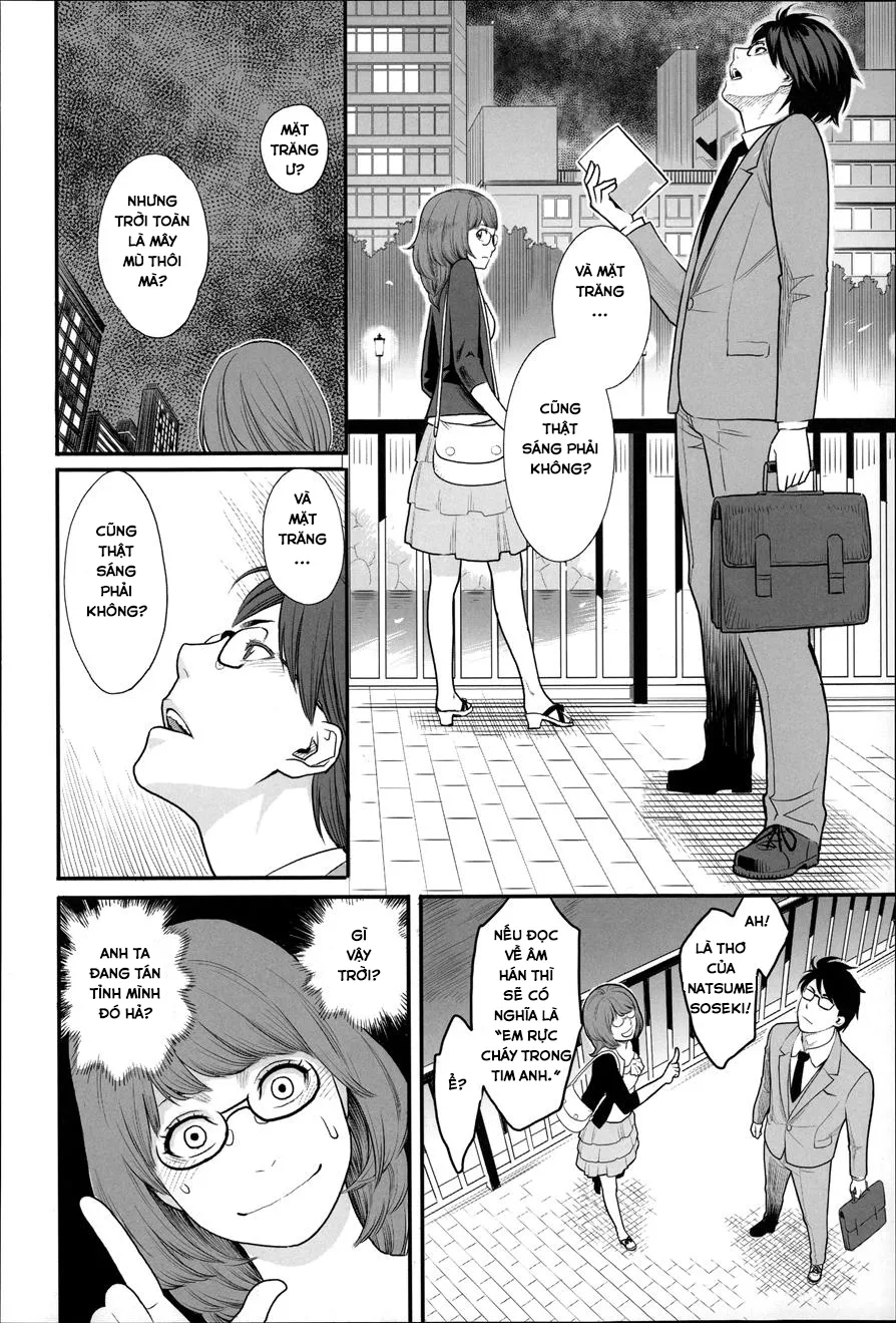 HentaiVN.net - Ảnh 6 - Những Chuyện Không Thường Tình [Zecchou Yokkyuu] - Chap 7 - Mặt Trăng Thật Sáng