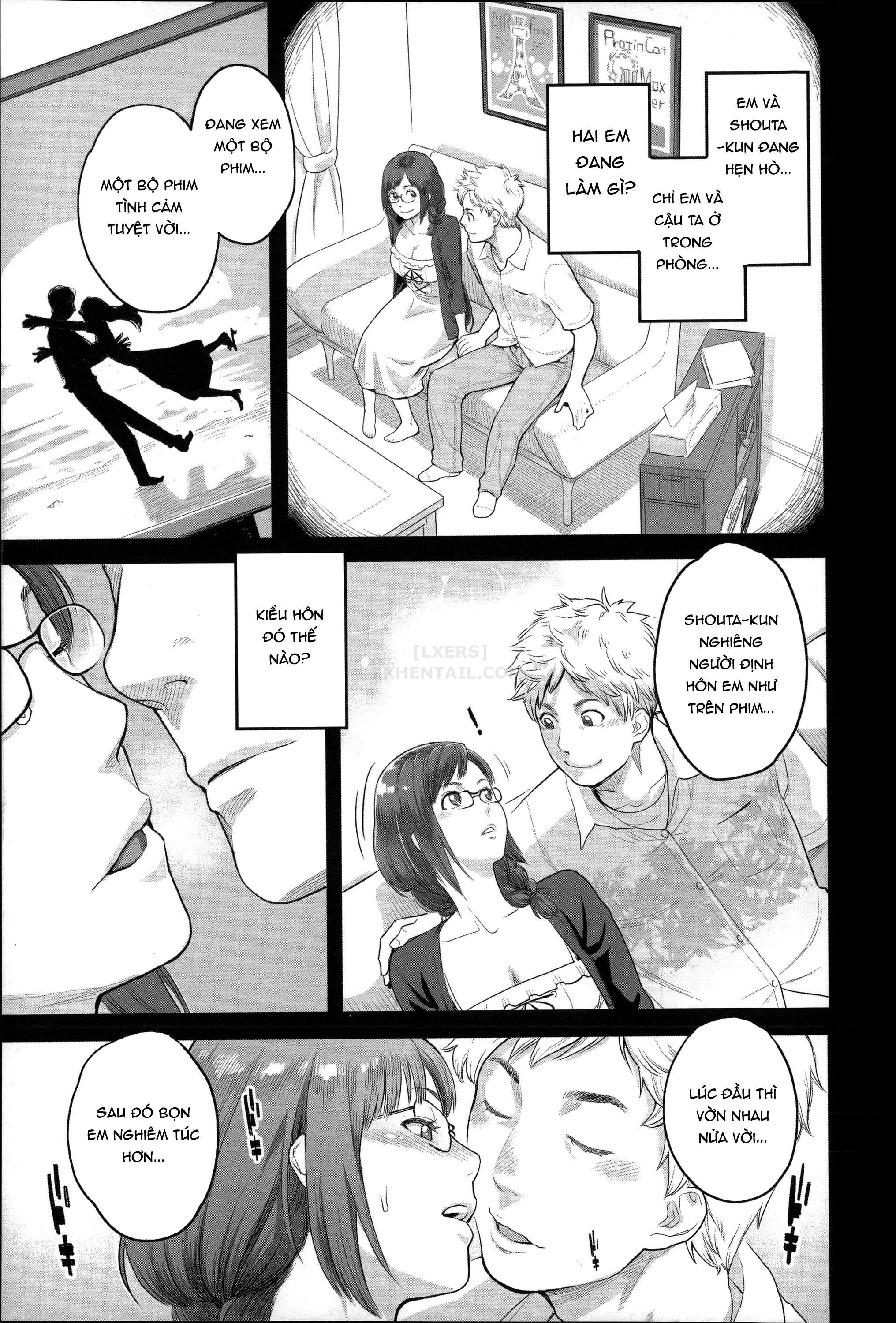 HentaiVN.net - Ảnh 10 - Những Chuyện Không Thường Tình [Zecchou Yokkyuu] - Chap 9