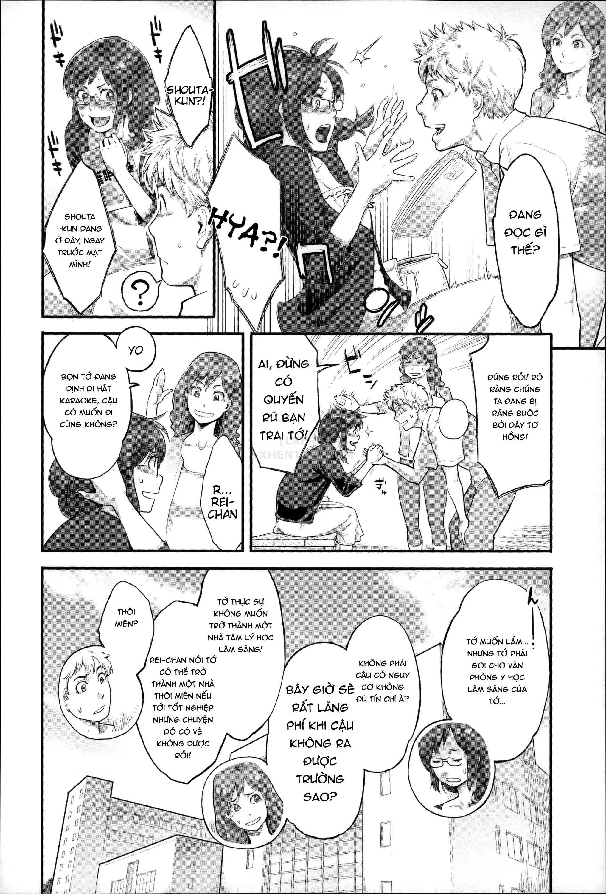 HentaiVN.net - Ảnh 5 - Những Chuyện Không Thường Tình [Zecchou Yokkyuu] - Chap 9