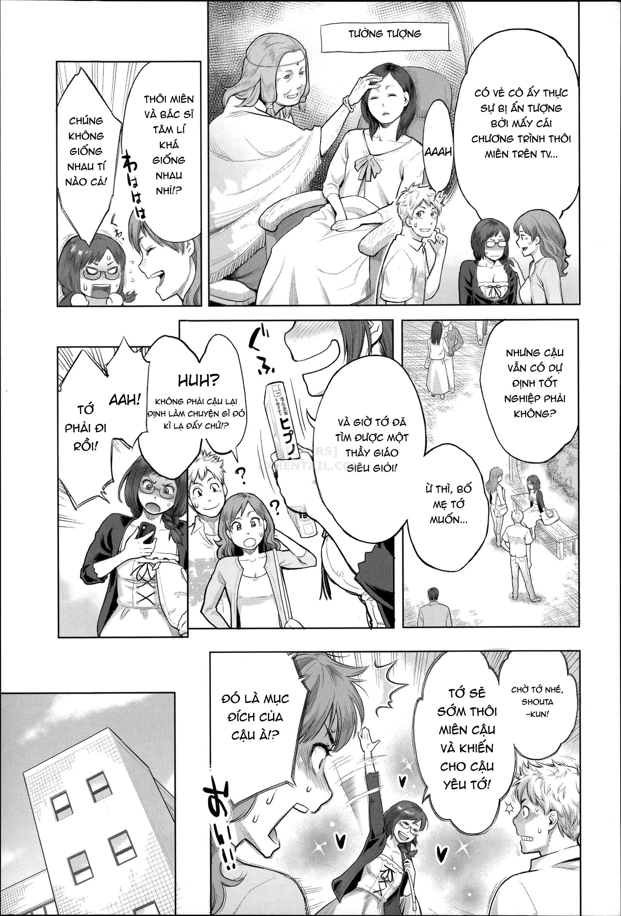HentaiVN.net - Ảnh 6 - Những Chuyện Không Thường Tình [Zecchou Yokkyuu] - Chap 9