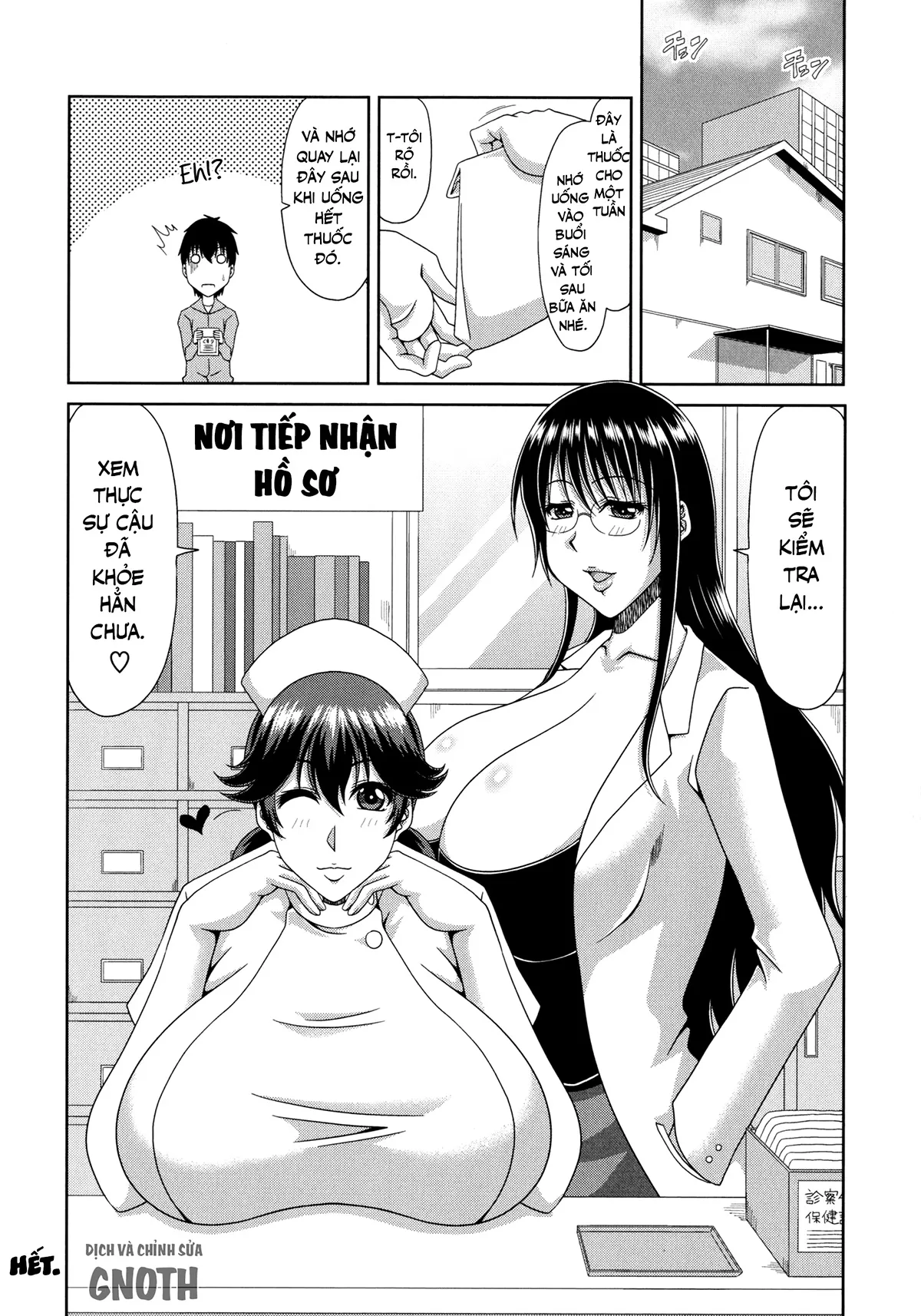 HentaiVN.net - Ảnh 21 - Chounyuusai - Chap 2 - Nữ bác sỹ và cậu bé còn trinh