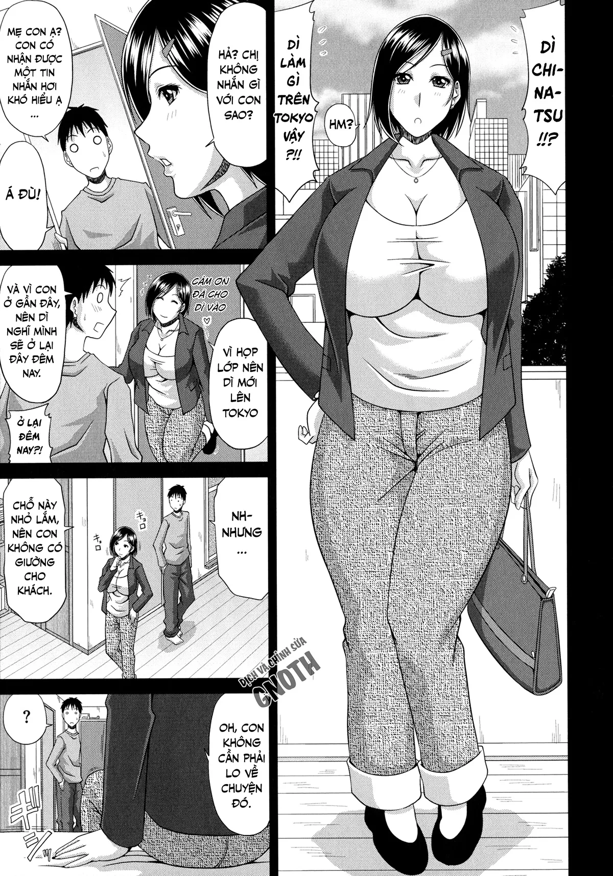 HentaiVN.net - Ảnh 4 - Chounyuusai - Chap 7 - Dì cháu dâm dục