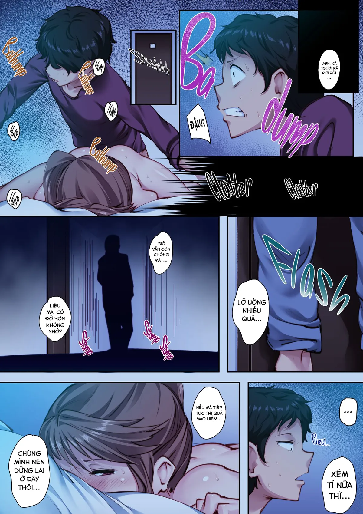 HentaiVN.net - Ảnh 28 - Ở nhà một mình đú đởn với lại bạn thuở nhỏ [Osananajimi ga Konnani Kimochi ii Nante] - Phần đầu