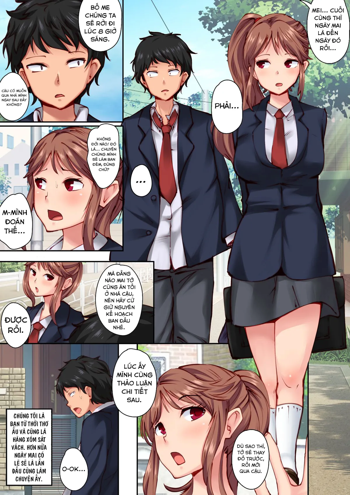 HentaiVN.net - Ảnh 3 - Ở nhà một mình đú đởn với lại bạn thuở nhỏ [Osananajimi ga Konnani Kimochi ii Nante] - Phần đầu