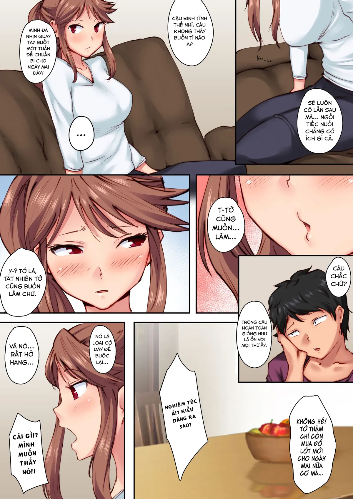 HentaiVN.net - Ảnh 8 - Ở nhà một mình đú đởn với lại bạn thuở nhỏ [Osananajimi ga Konnani Kimochi ii Nante] - Phần đầu