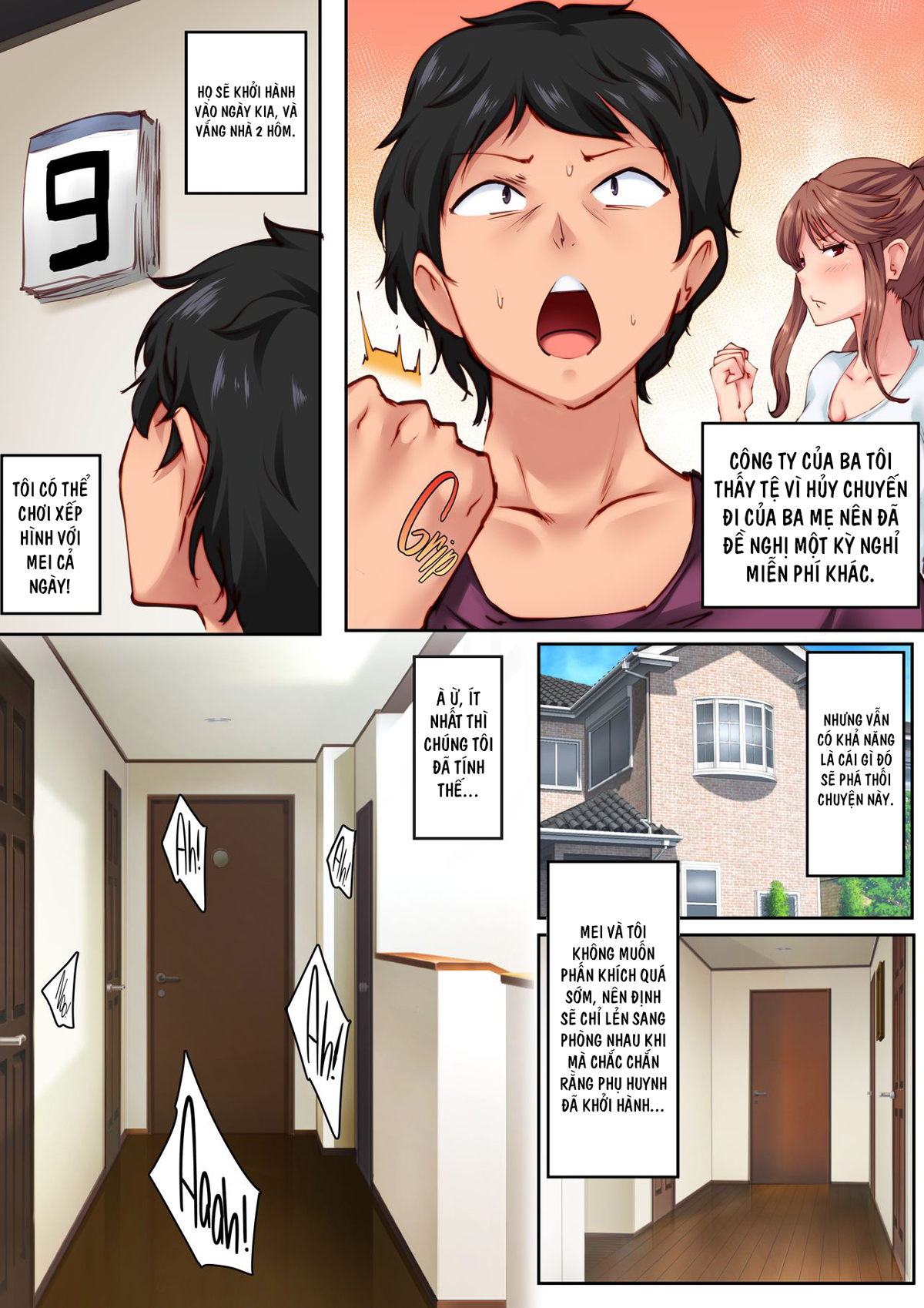 HentaiVN.net - Ảnh 3 - Ở nhà một mình đú đởn với lại bạn thuở nhỏ [Osananajimi ga Konnani Kimochi ii Nante] - Phần cuối