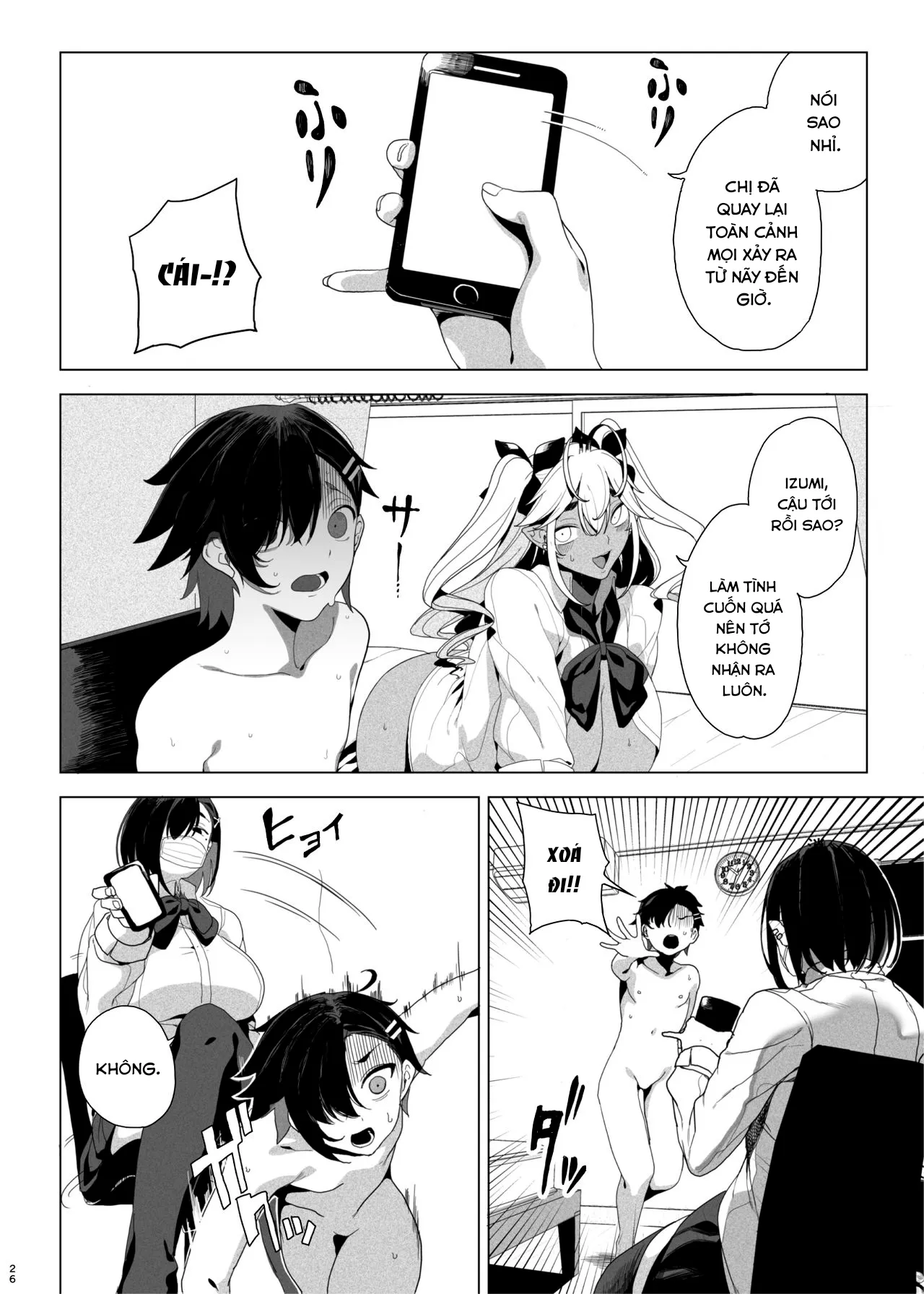 HentaiVN.net - Ảnh 28 - Seigangu Keikaku Namaiki na Otouto o Fukujuu sasetakute - Part 1