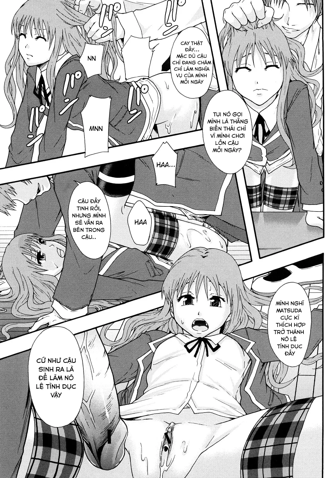 HentaiVN.net - Ảnh 10 - Biên niên sử hệ thống nô lệ [Sex Slave System; Chronicle Nikubenki System Chronicle; 肉便器システム年代記] - Chap 1