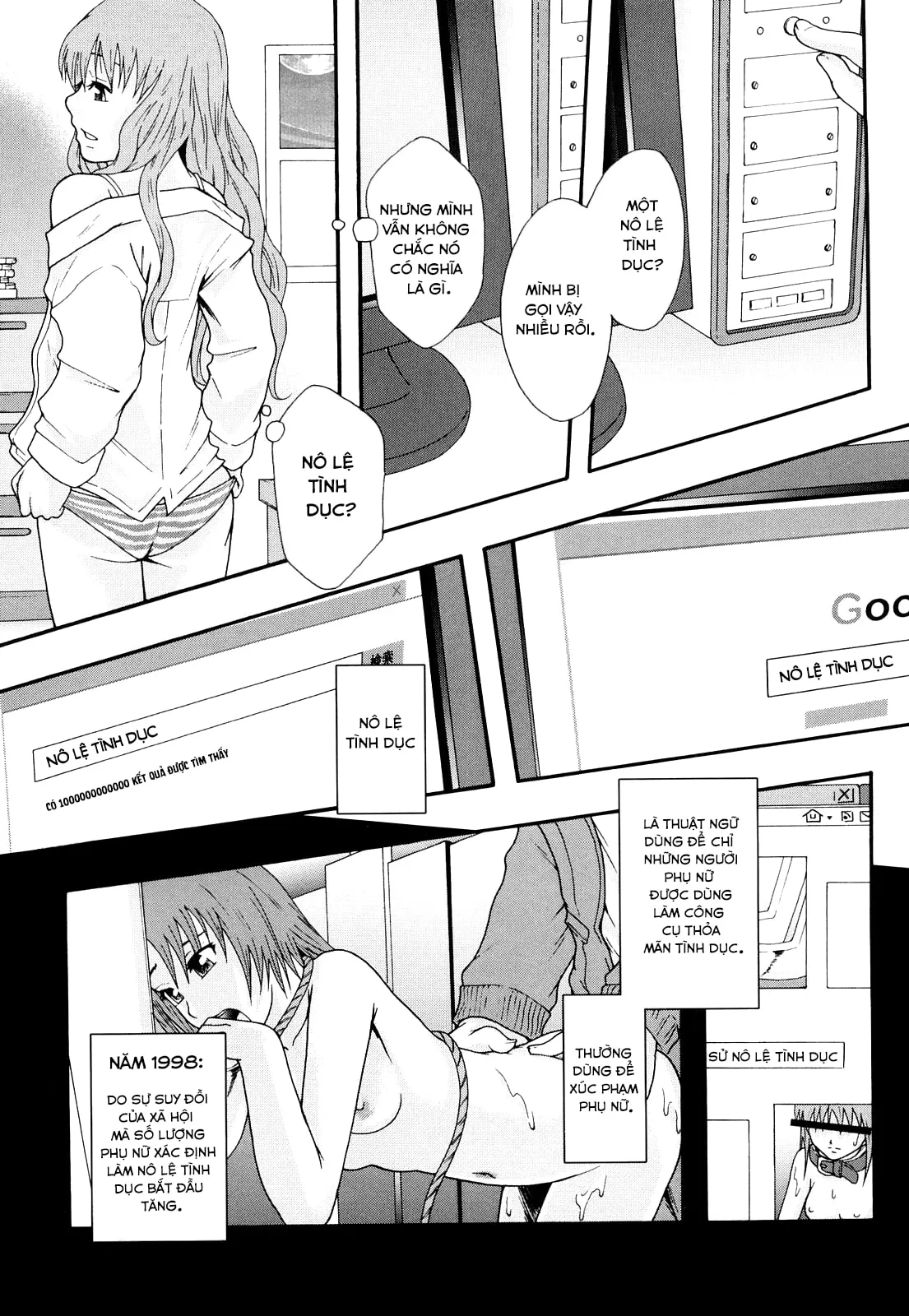 HentaiVN.net - Ảnh 14 - Biên niên sử hệ thống nô lệ [Sex Slave System; Chronicle Nikubenki System Chronicle; 肉便器システム年代記] - Chap 1