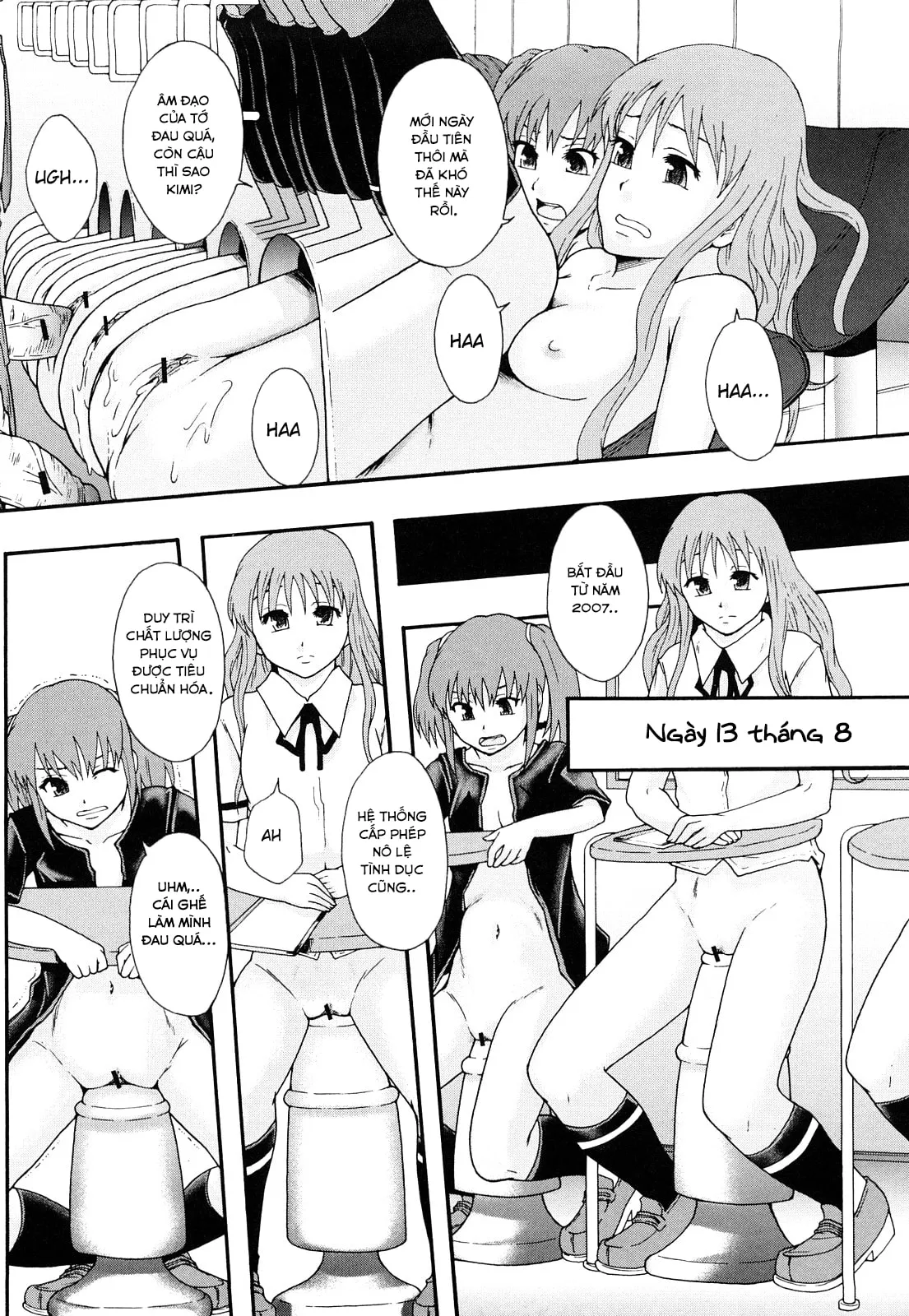 HentaiVN.net - Ảnh 23 - Biên niên sử hệ thống nô lệ [Sex Slave System; Chronicle Nikubenki System Chronicle; 肉便器システム年代記] - Chap 1