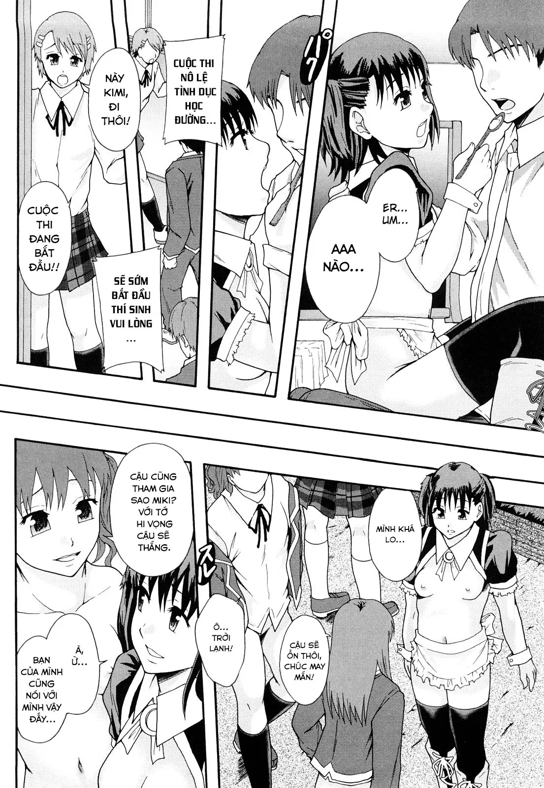 HentaiVN.net - Ảnh 14 - Biên niên sử hệ thống nô lệ [Sex Slave System; Chronicle Nikubenki System Chronicle; 肉便器システム年代記] - Chap 2