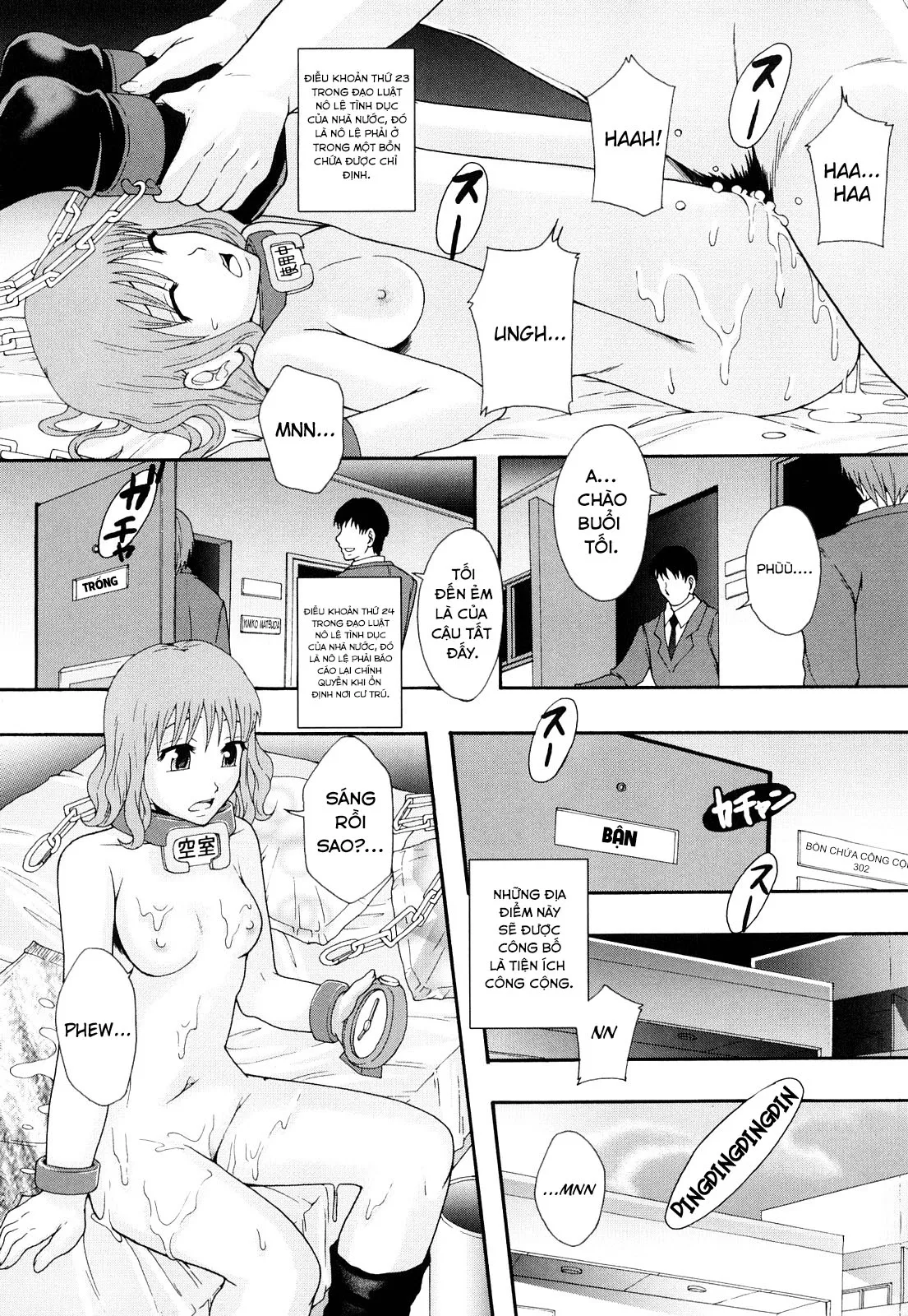HentaiVN.net - Ảnh 3 - Biên niên sử hệ thống nô lệ [Sex Slave System; Chronicle Nikubenki System Chronicle; 肉便器システム年代記] - Chap 2