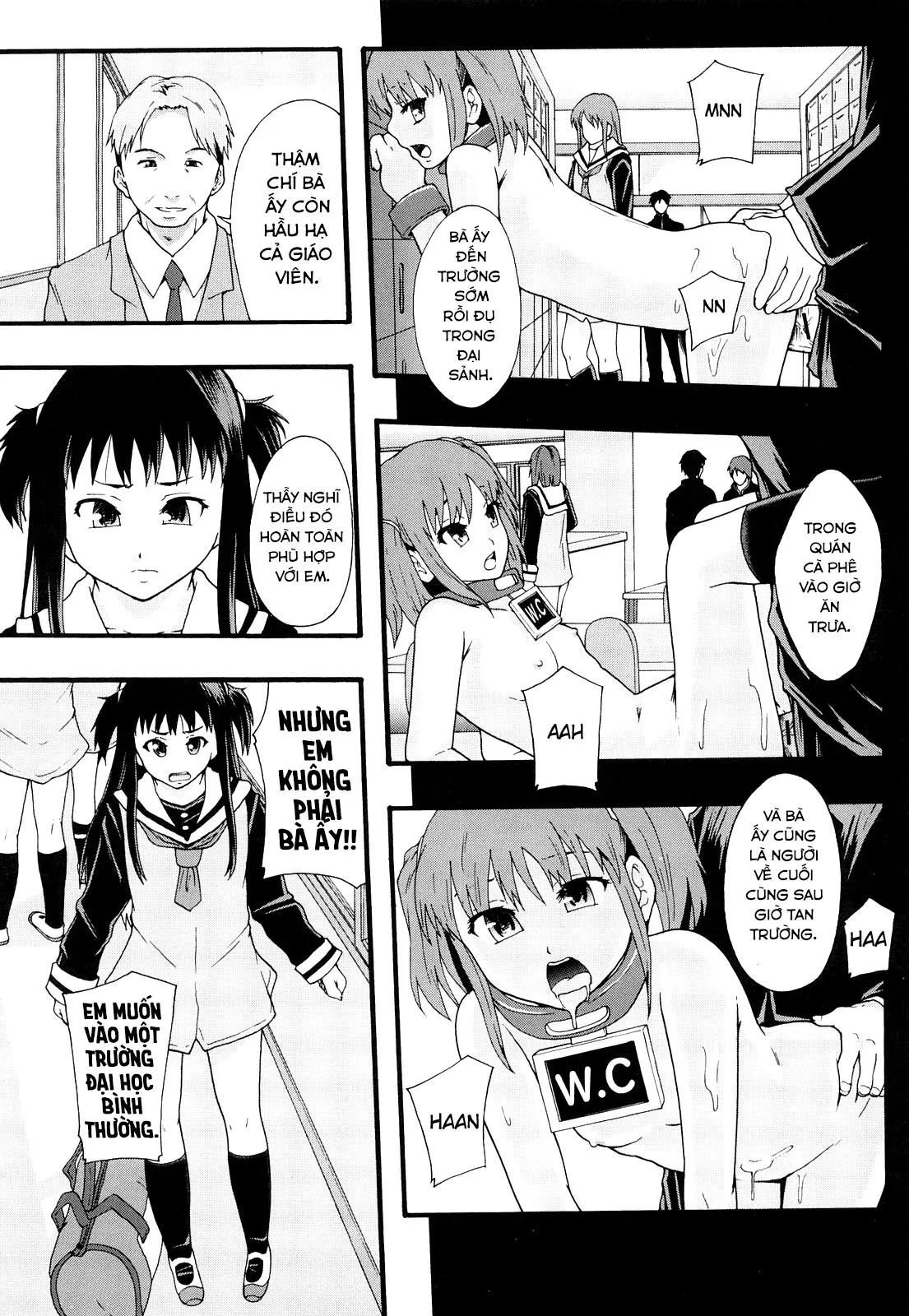 HentaiVN.net - Ảnh 13 - Biên niên sử hệ thống nô lệ [Sex Slave System; Chronicle Nikubenki System Chronicle; 肉便器システム年代記] - Chap 3