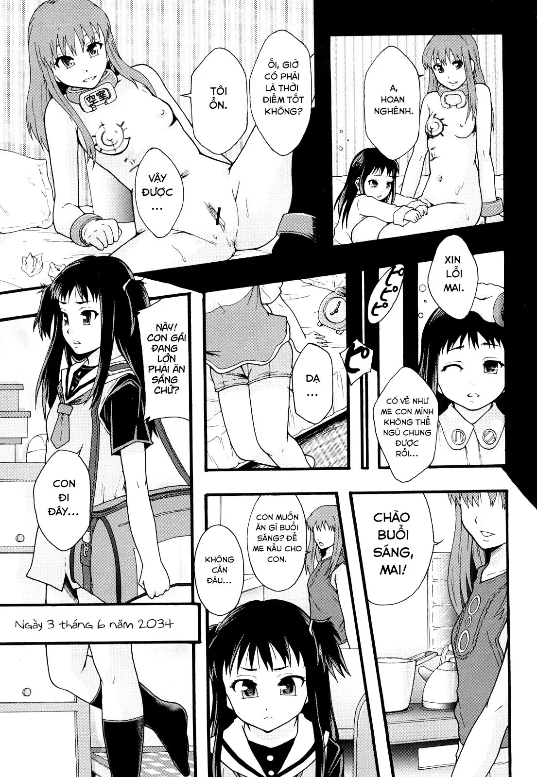 HentaiVN.net - Ảnh 3 - Biên niên sử hệ thống nô lệ [Sex Slave System; Chronicle Nikubenki System Chronicle; 肉便器システム年代記] - Chap 3