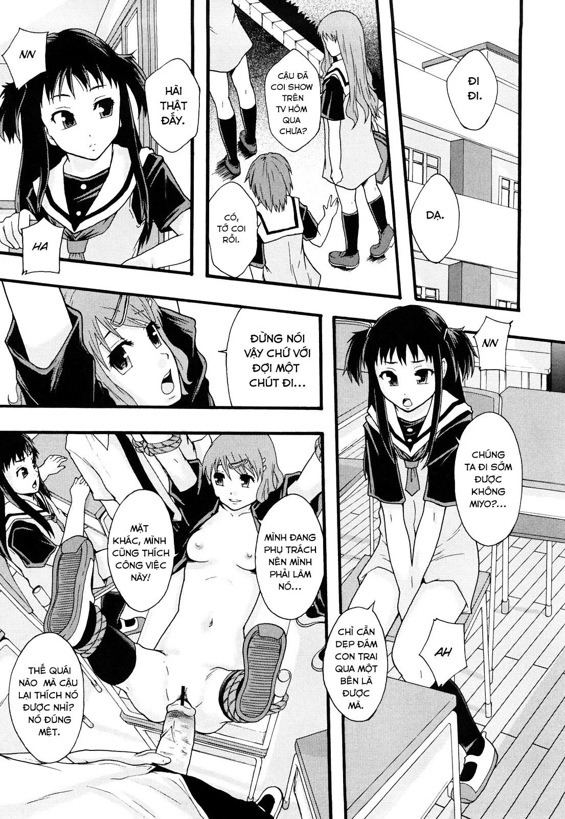 HentaiVN.net - Ảnh 4 - Biên niên sử hệ thống nô lệ [Sex Slave System; Chronicle Nikubenki System Chronicle; 肉便器システム年代記] - Chap 3