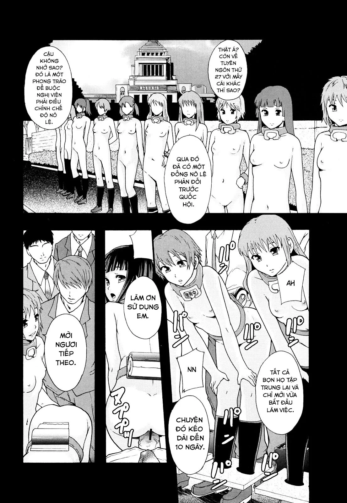 HentaiVN.net - Ảnh 8 - Biên niên sử hệ thống nô lệ [Sex Slave System; Chronicle Nikubenki System Chronicle; 肉便器システム年代記] - Chap 3