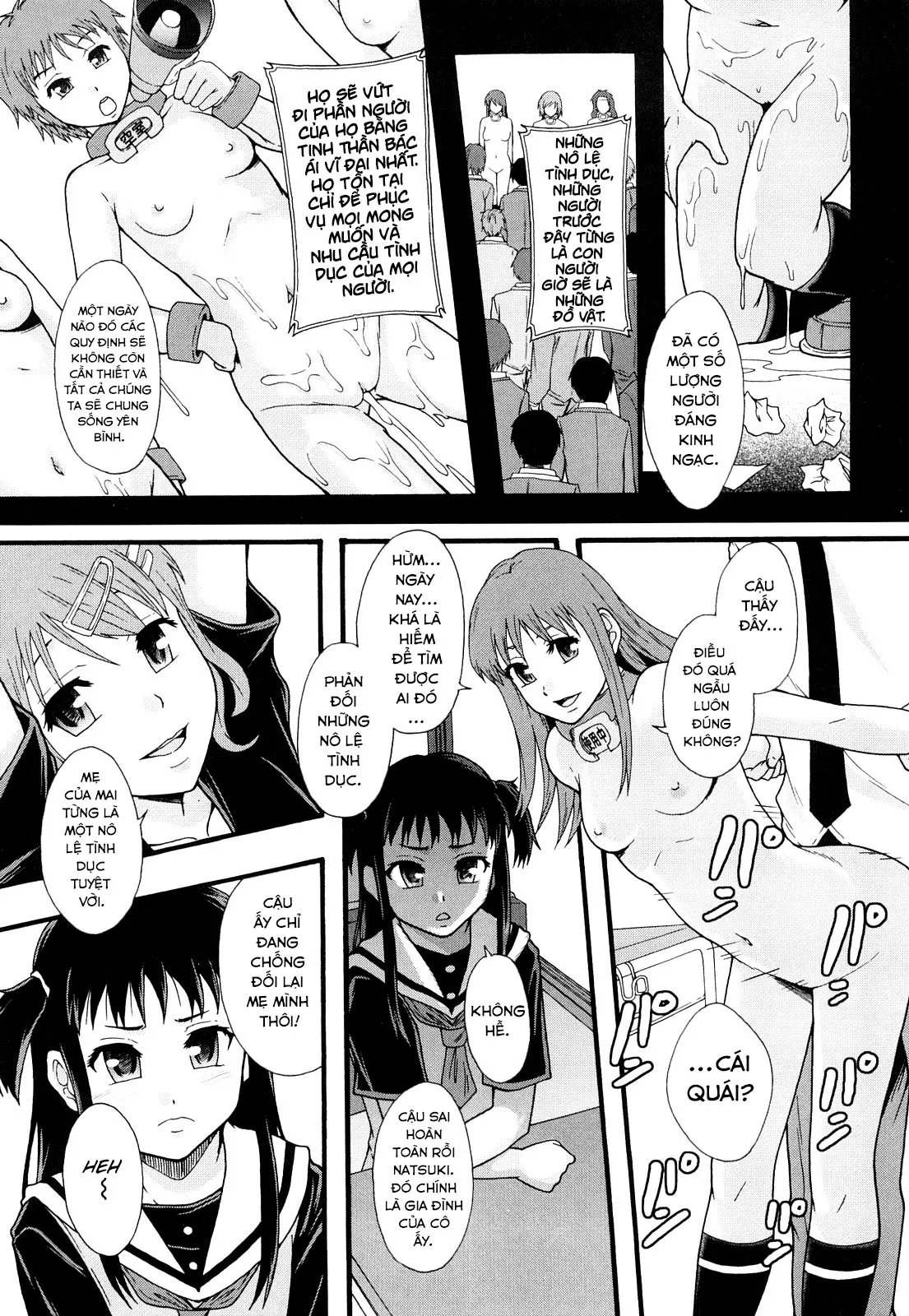 HentaiVN.net - Ảnh 9 - Biên niên sử hệ thống nô lệ [Sex Slave System; Chronicle Nikubenki System Chronicle; 肉便器システム年代記] - Chap 3