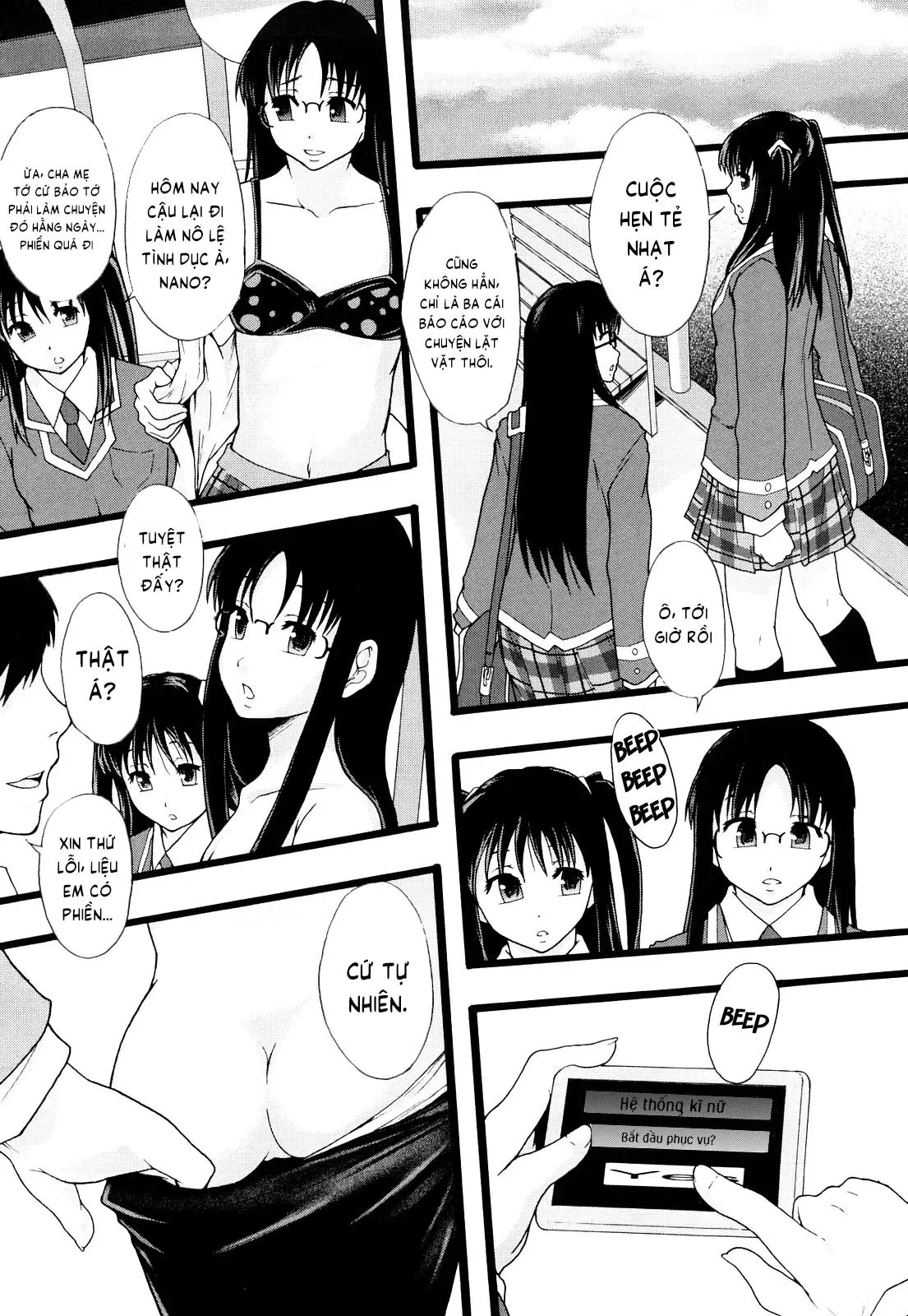 HentaiVN.net - Ảnh 7 - Biên niên sử hệ thống nô lệ [Sex Slave System; Chronicle Nikubenki System Chronicle; 肉便器システム年代記] - Chap 4