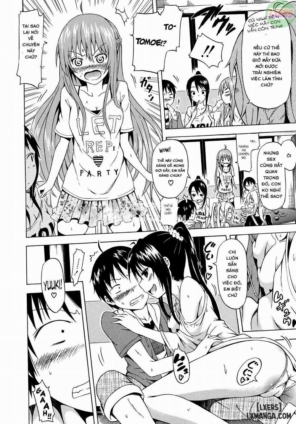 HentaiVN.net - Ảnh 22 - Natsumitsu X Harem! - Chap 1