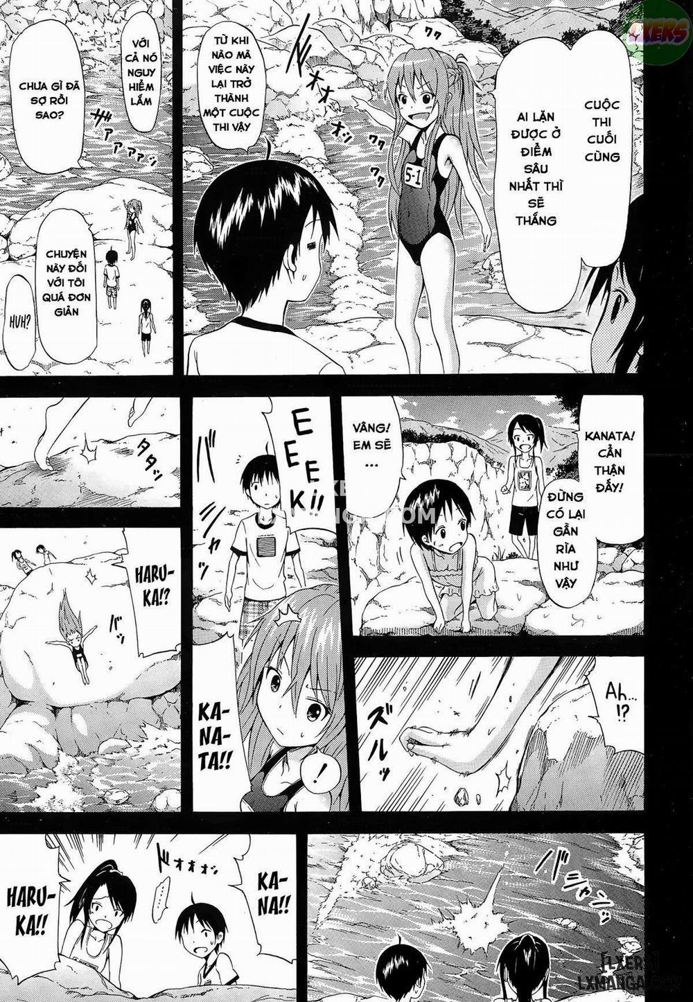 HentaiVN.net - Ảnh 16 - Natsumitsu X Harem! - Chap 4